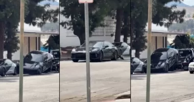 Porsche Panamera Çekiciden Kurtulurken Arka Tamponunu Feda Etti