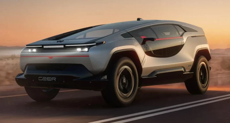 Suudi Arabistan'ın Yeni Elektrikli Otomobili Ceer Exobot: Gerçek Bir Performans Canavarı