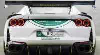 Mansory imzalı Ferrari 812 - Dubai Polisi filosuna Mansory imzalı modifiyeli Ferrari 812 katıldı