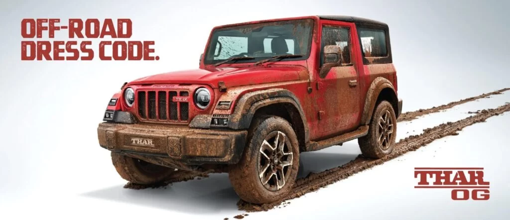 Yeni Mahindra Thar OG: Jeep Wrangler Tarzı Uygun Fiyatla Buluşuyor