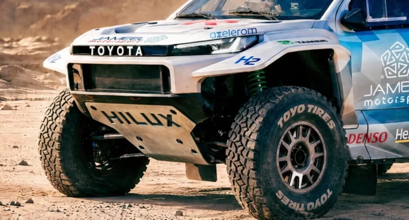 Toyota DKR GR FC Hilux ile Dakar Rallisi'nde Hidrojen Devrimi