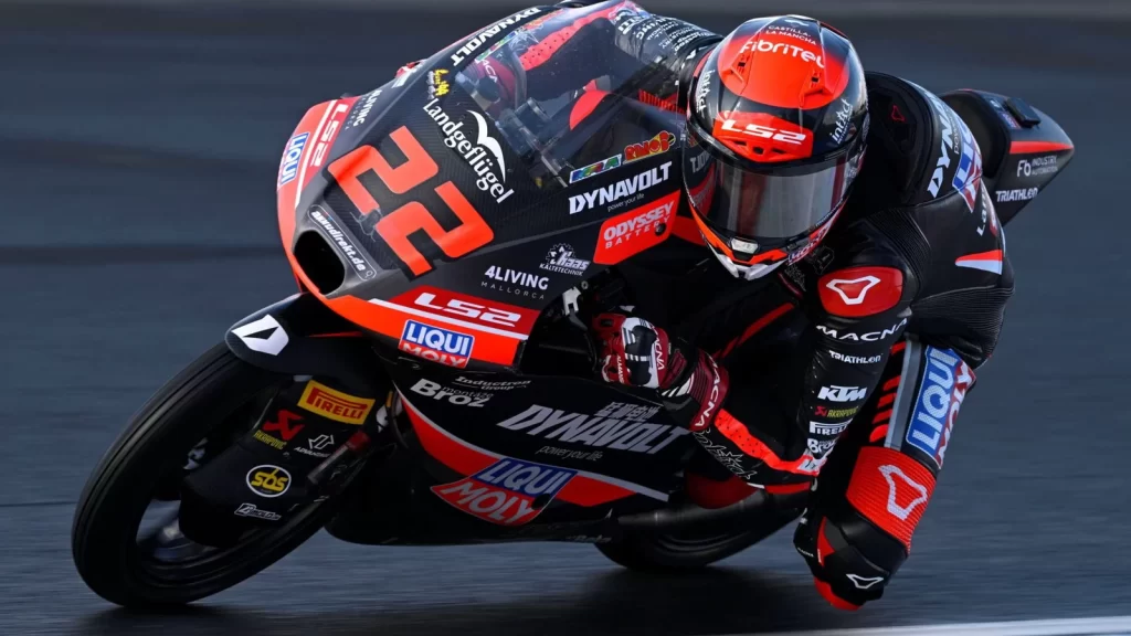 2026 Avusturya Moto3 antrenmanlarında David Almansa fırtınası
