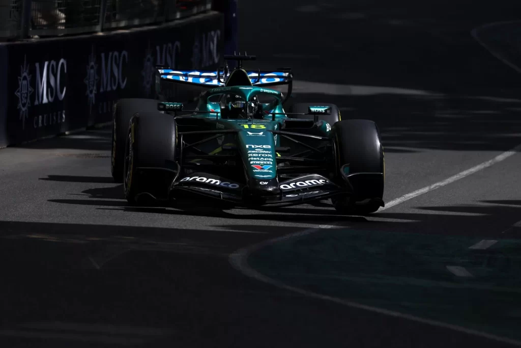 Lance Stroll ve pist görevlisi arasında gergin anlar yaşandı