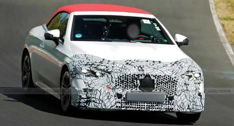 Mercedes CLE Cabriolet Makyajlanıyor: Yeni Tasarım Detayları