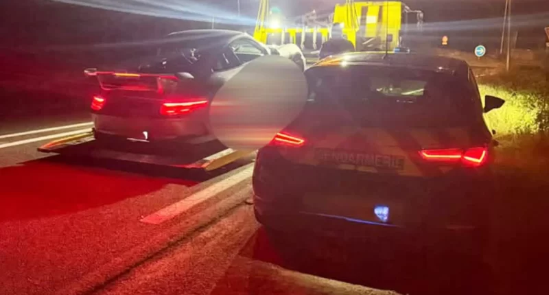 Fransa'da Porsche 911 ile Hız Rekoru Kıran Sürücüye Ağır Ceza