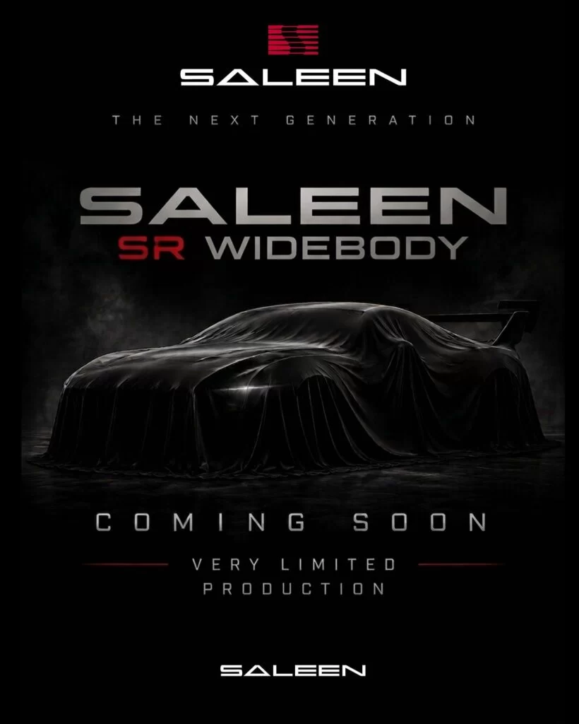 Saleen SR Widebody: Yeni Ford Mustang Projesi İçin Finansman Arıyor