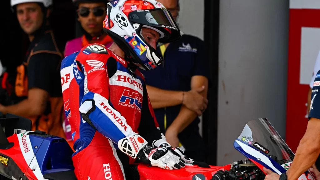 Aleix Espargaro Endonezya MotoGP yarışından çekildi