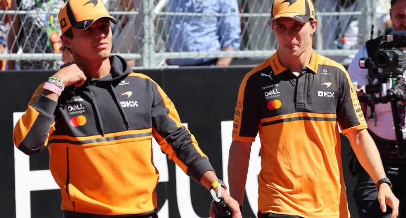 McLaren takım emri - McLaren'da Lando Norris ve Oscar Piastri için Takım Emri Dönemi