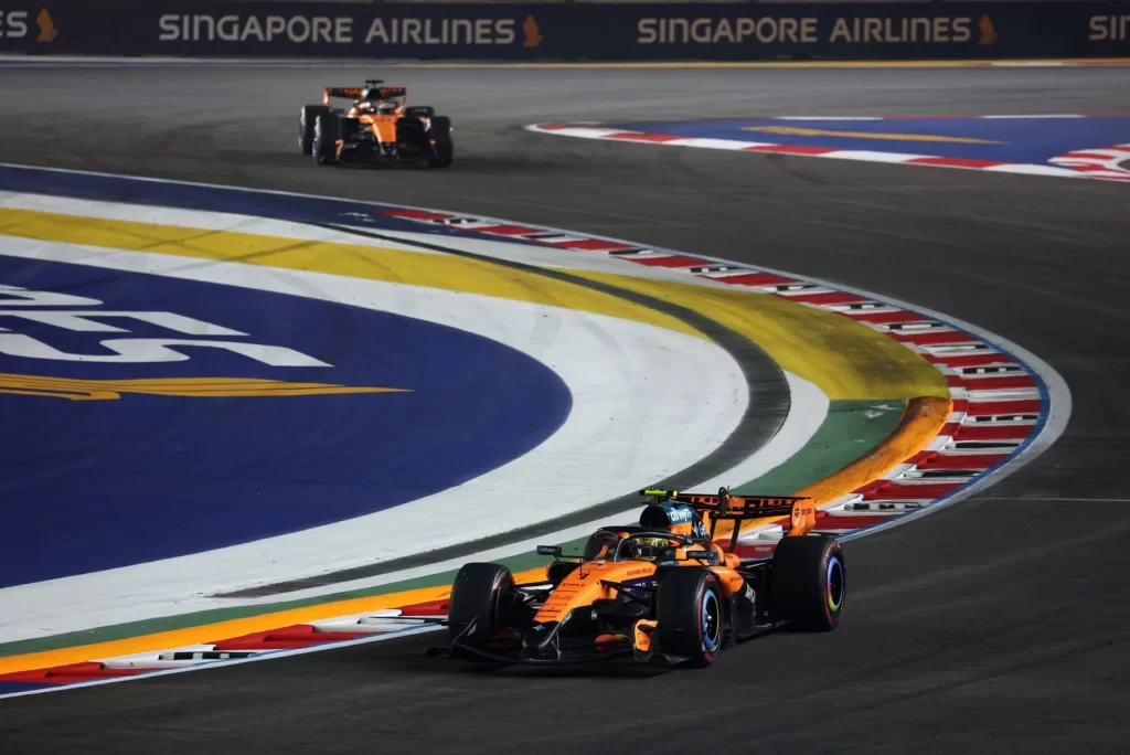 McLaren takım emri - McLaren'da Lando Norris ve Oscar Piastri için Takım Emri Dönemi